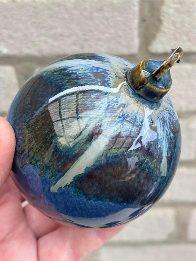 Saskia Verlinde's slipcast baubles