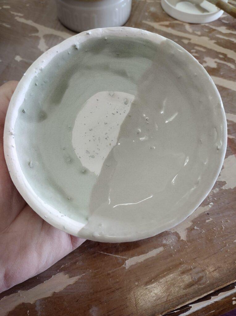 Amaryllis Bowl by Sera Hair Olson prefire