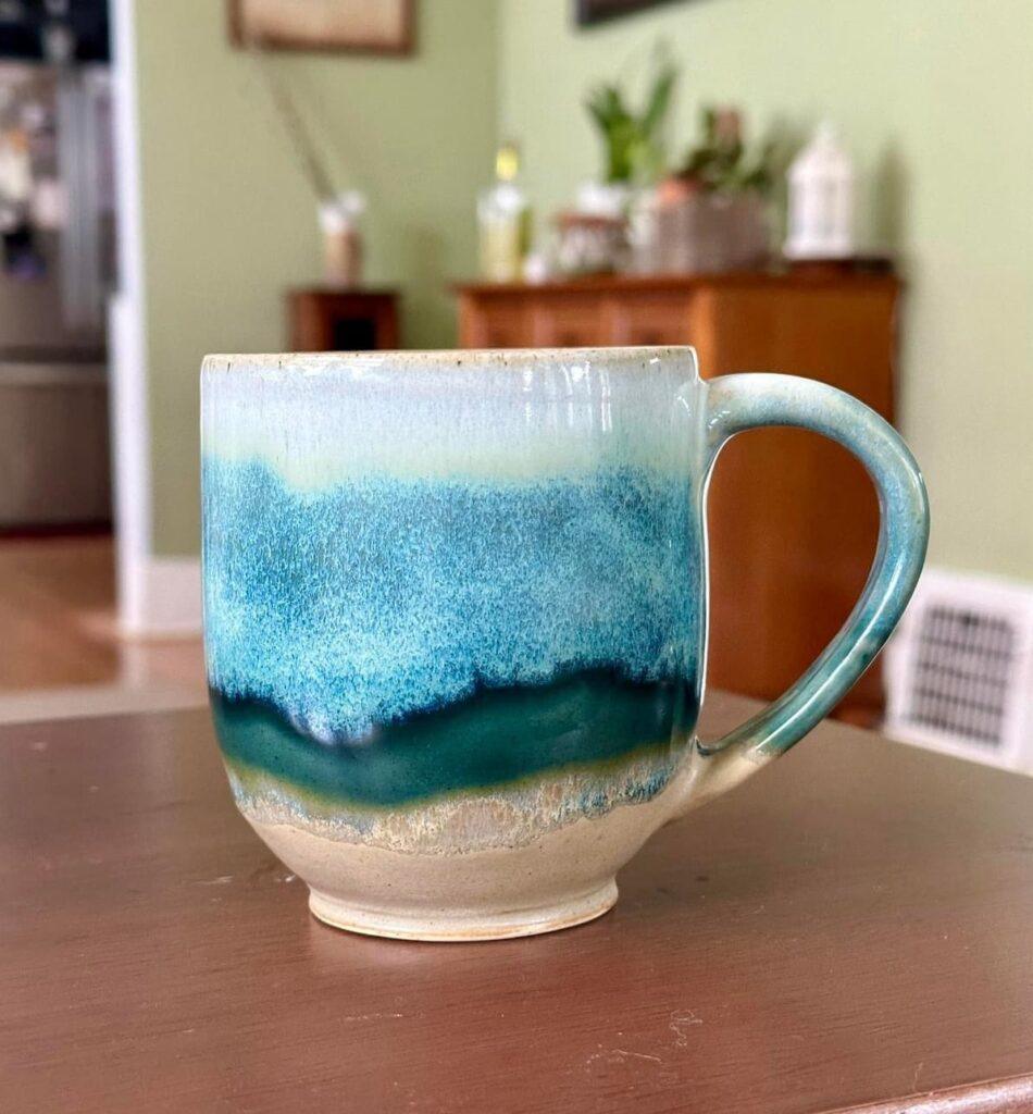 Rainforest over Cirrus and Dunes
Mug by Carrie Taghon Molloy