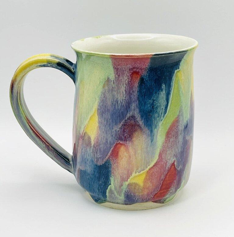 Spectrum floating mug by Danielle Dagett