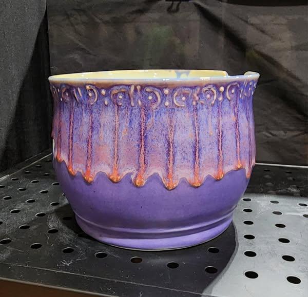 Coyote Amethyst Yarn bowl by Joani Goldwasser Feiner