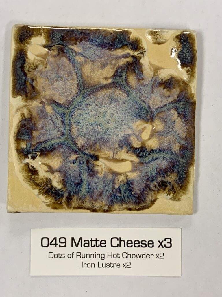 Matte Cheese x3, dots of RHC x2, Iron Lustre x2