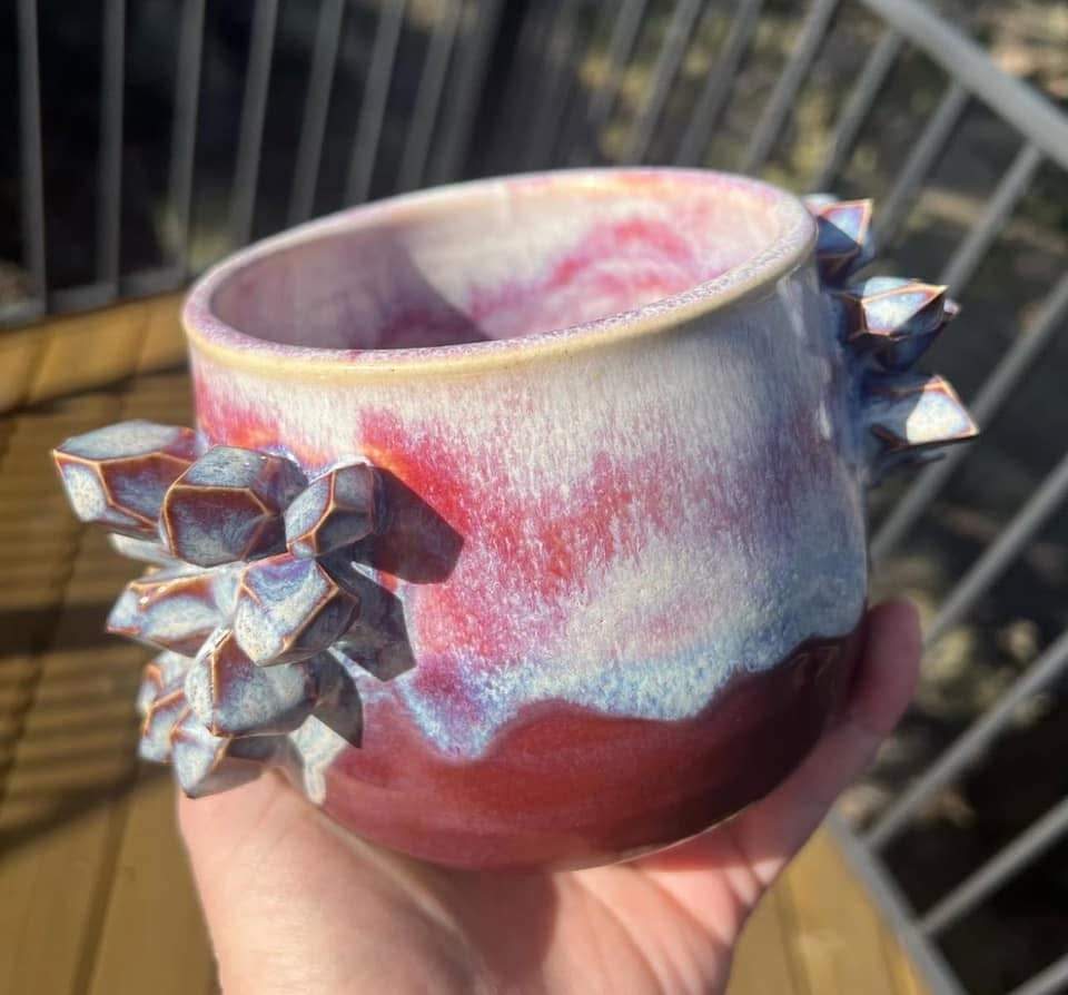 Crystal mug by Magnolia Joy