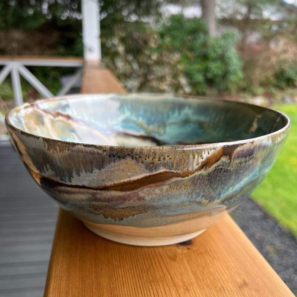 Ancient Copper and Ancient Jasper Bowl By Meghan Logue