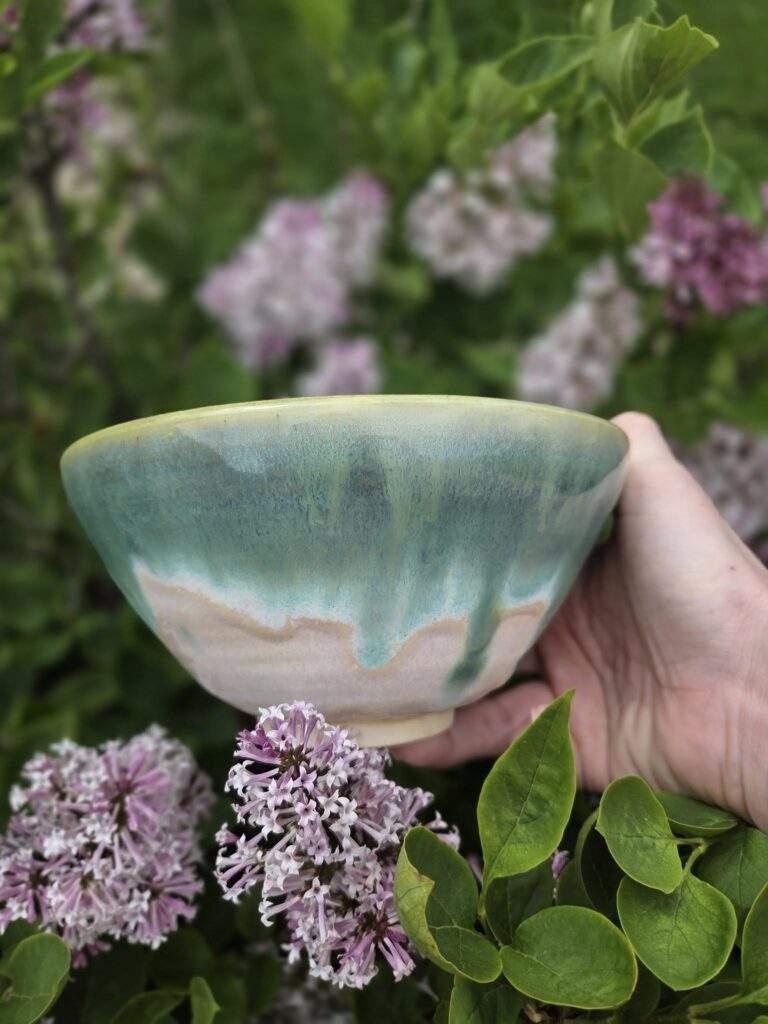 Emerald Falls over Honey Flux by Annie Bom