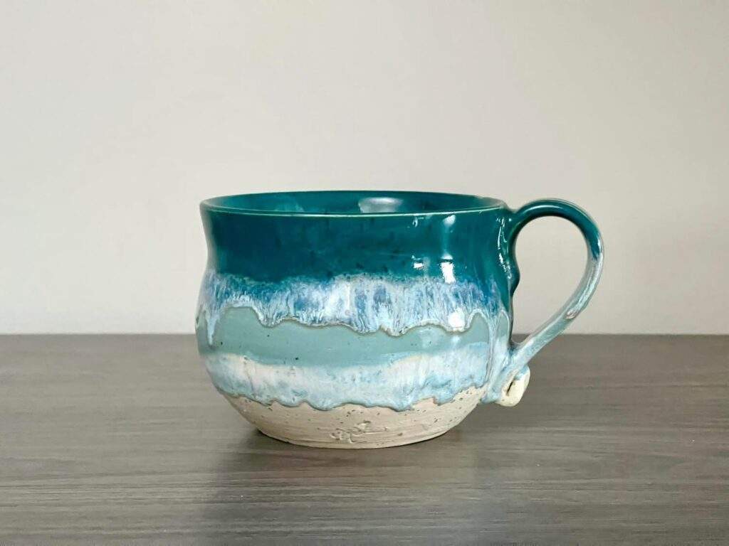 Three Ocean Combo Mugs By Nadia Z Charette