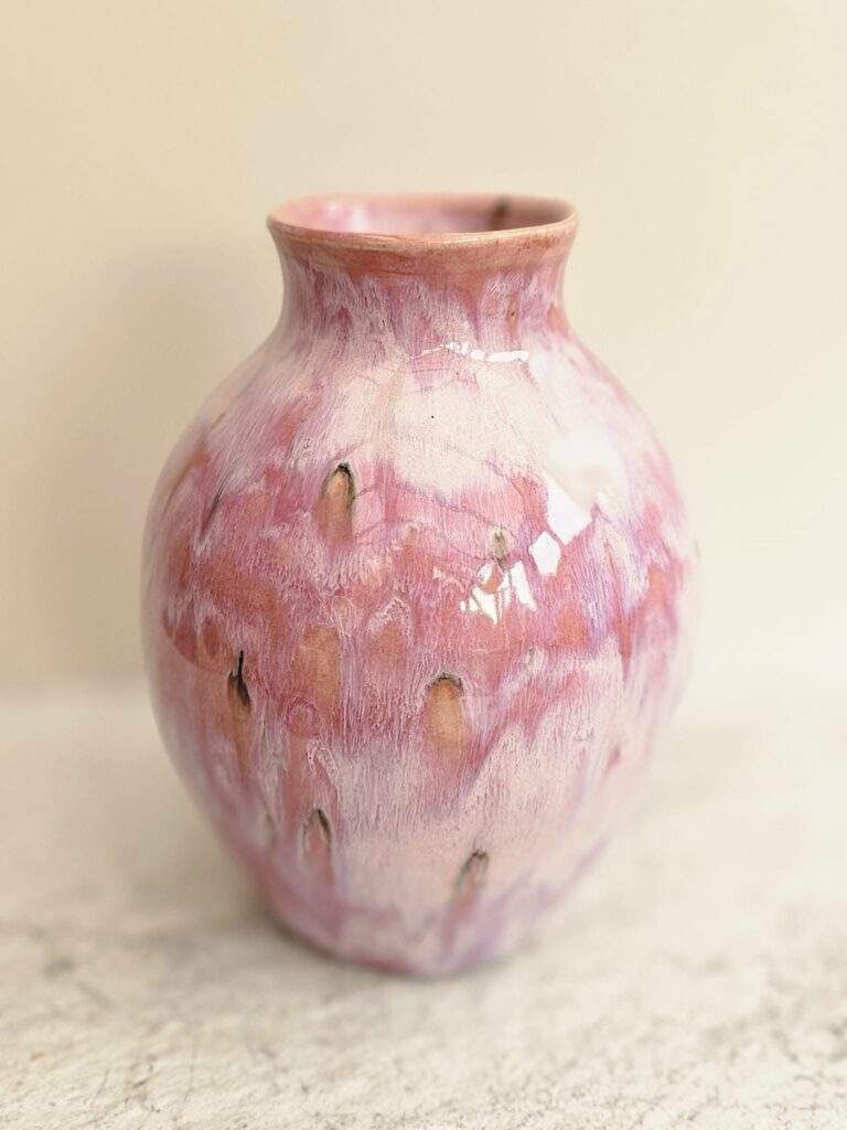 MAYCO Amaryllis over Rose Quartz