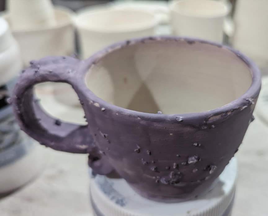 Passion Flower Over Purple Crystal Jennifer Esther Brown1